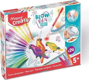 Marķieru komplekts Maped 846712 — 24 gab. blow peni ātrai krāsošanai