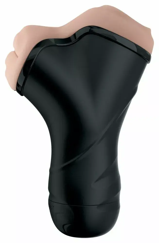 Masturbator Pipedream Silicone Black — dual-hole 22.5 cm Photo 4