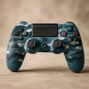 Беспроводной игровой контроллер Riff DualShock 4 v2 для PS4 / PS TV — синий камуфляж