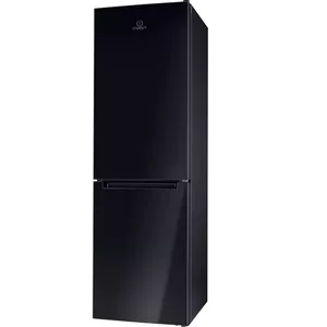 Indesit LI8 SN2E K fridge-freezer Freestanding 328 L F Black