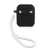 GUESS Silicone Case for Apple AirPods 1/2 Vintage Black Photo 3