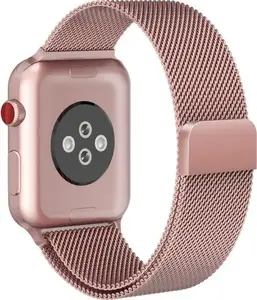 Ремешок Tech-Protect MilaneseBand для Apple Watch 42/44 мм (Series 2/3/4/5/6/SE), розовое золото