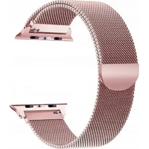 Ремешок Milanese Tech-Protect для Apple Watch 1/2/3/4/5 38/40 мм Розовое золото