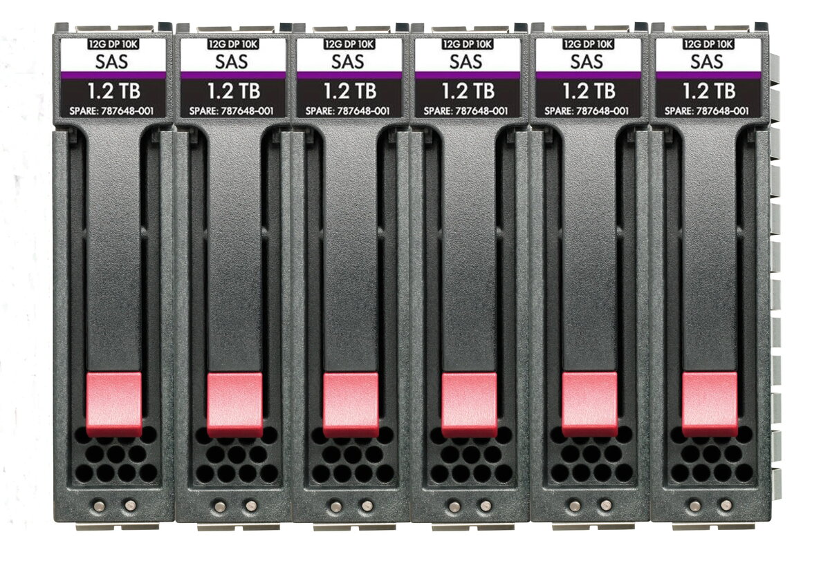 Cietais disks komplektā HP Enterprise MSA