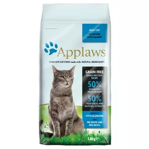 Dry cat food Applaws Adult Fish 1.8 kg — 30% protein, 14.5% fat, gluten- and soy-free