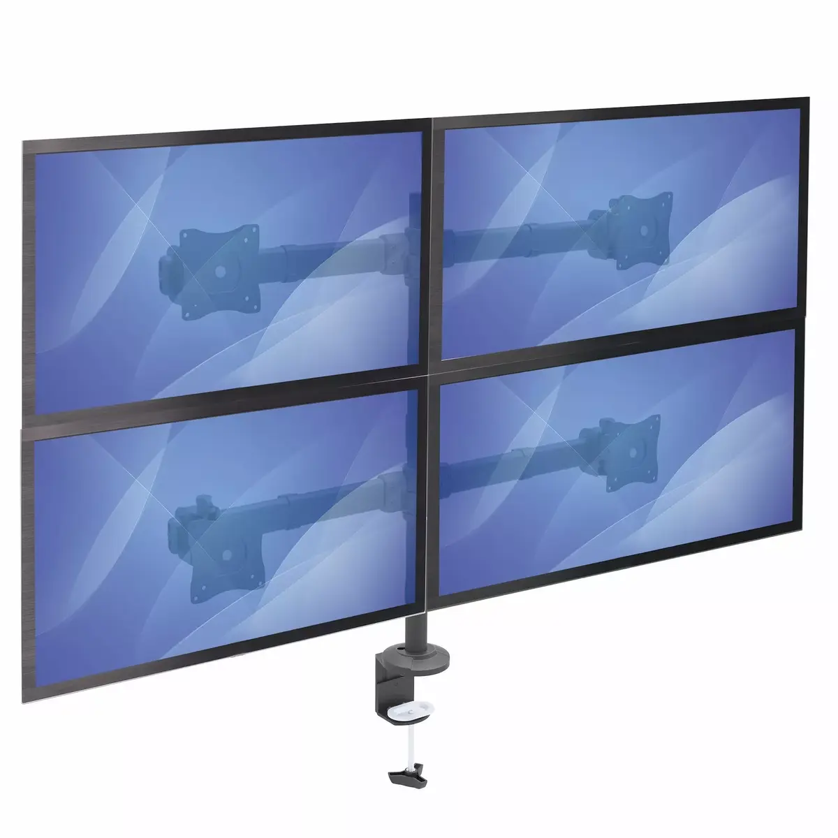StarTech Quad Monitor Arm ARMQUAD — 4×27" VESA kronšteins Photo 7