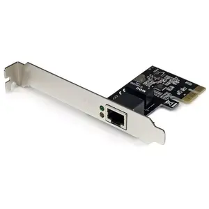 Network Adapter StarTech 1-Port PCIe Gigabit Ethernet Server NIC Card ST1000SPEX2 Dual Profile