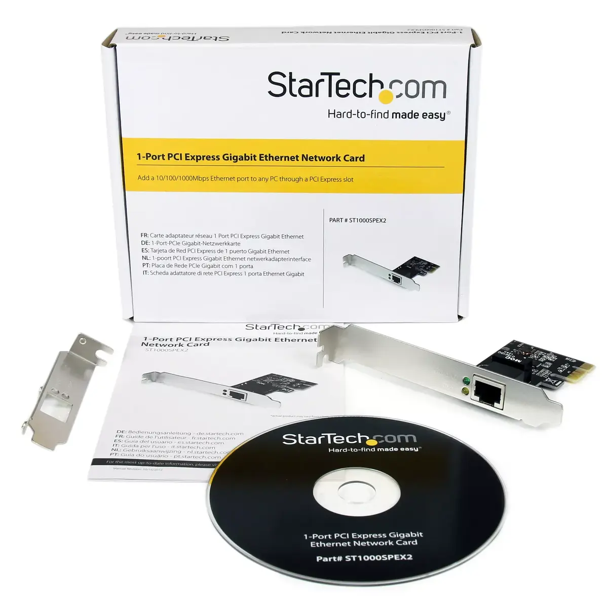 StarTech 1-porta PCIe Gigabit Ethernet NIC ST1000SPEX2 Photo 5