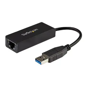 StarTech.com USB 3.0 to Gigabit Ethernet Network Adapter 10/100/1000 Mbps