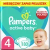 Подгузники Pampers Active Baby размер 4, 180 шт. Photo 3