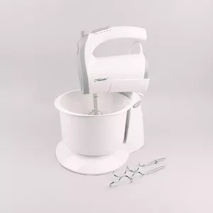 Кухонный планетарный миксер Maestro MR-555NEW — 400 Вт, серо-белый