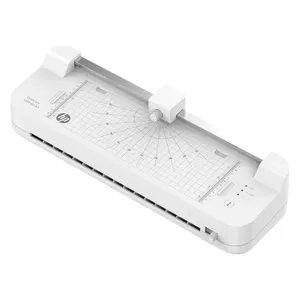 Hot/cold laminator HP OneLam Combo A3 — A3 format, 33 cm width, 75–125 µm pouches, 2 rollers, up to 0.5 mm thickness
