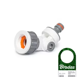 Соединитель труб BRADAS WL-2194 для капельного орошения — 1 шт., Польша