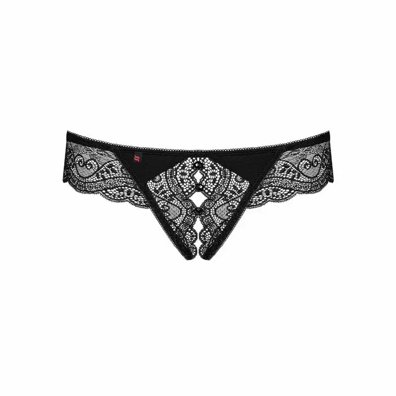Стринги Obsessive Miamor Black Photo 3
