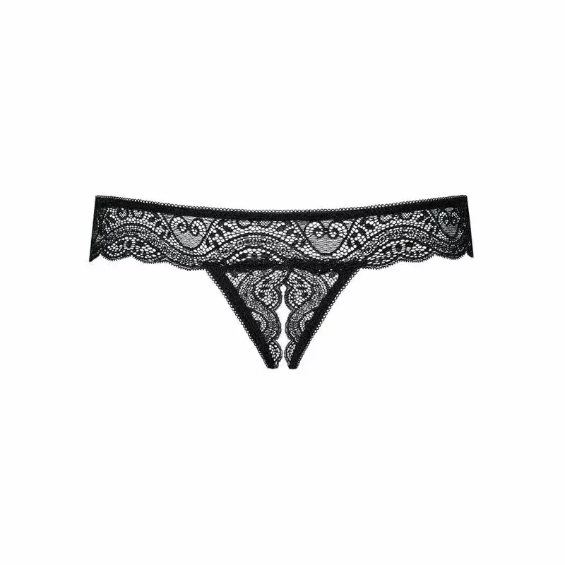 Стринги Obsessive Miamor Black Photo 4