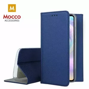 Phone case Mocco for Xiaomi Mi 11 — Blue magnetic folio cover