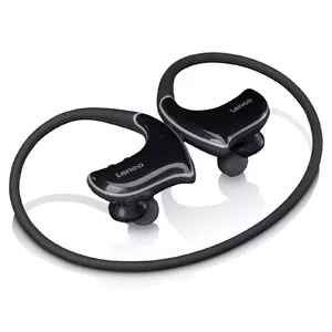 Headphones Lenco BTX-750BK Wireless In-ear Sports