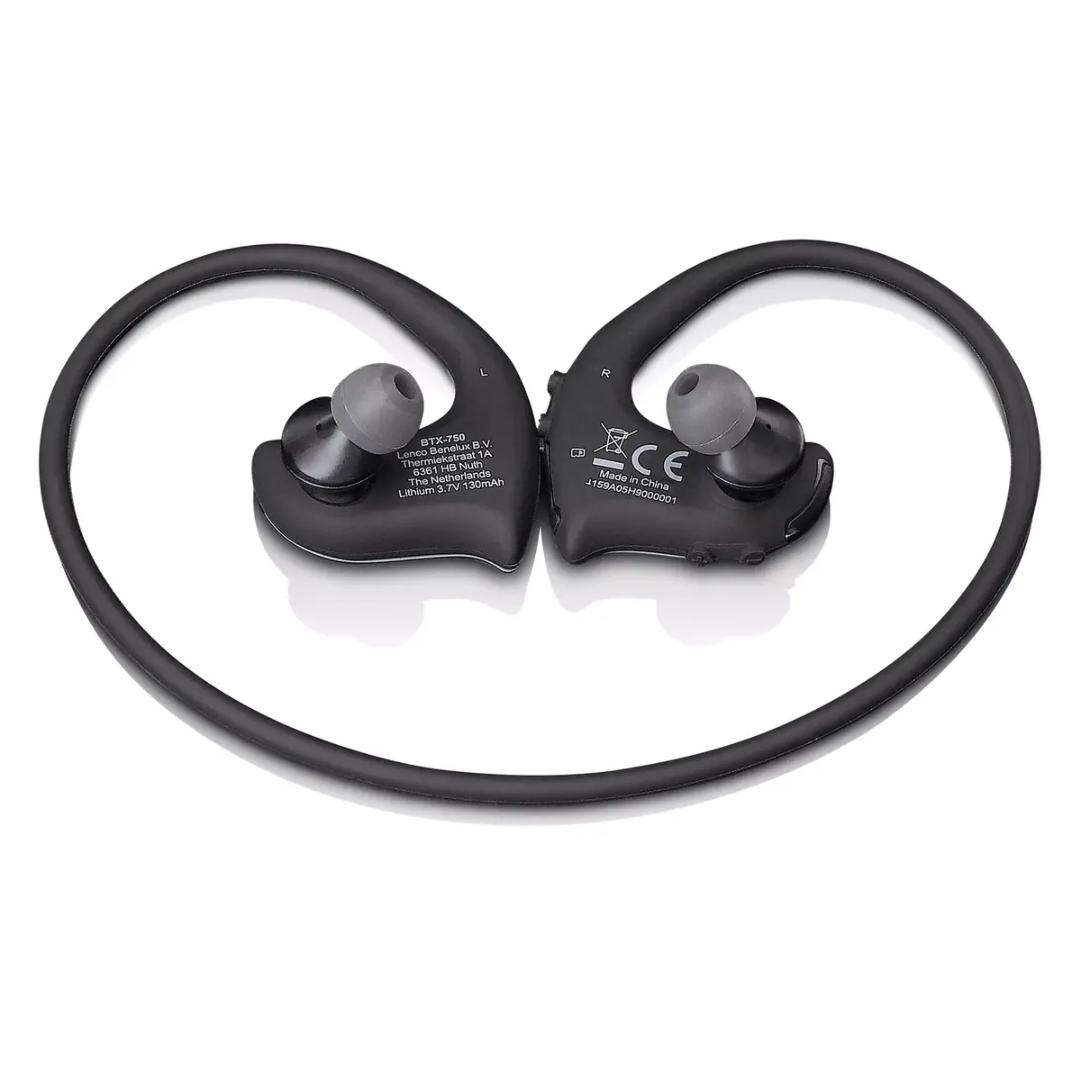 Headphones Lenco BTX-750BK Photo 3