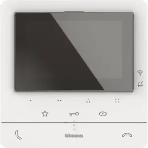 Video intercom Legrand CLASSE100 X16E Connected — indoor unit for audio/video door communication, wall-mounted monitor