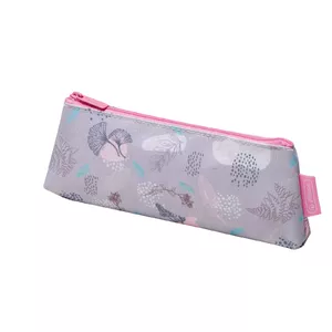 Herlitz Delicate Gingko Soft pencil case Polyester Pink, Purple