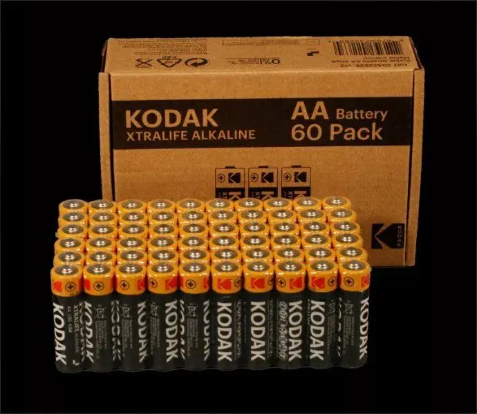 Alkaline AA Kodak XTRALIFE 60-pack 2700 mAh Photo 1