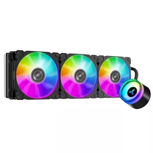 All-in-one liquid cooler Jonsbo TW2-360 Pro COLOR — 360mm, black, supports multiple CPU sockets