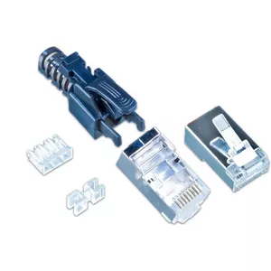 Разъем RJ-45 Wirewin MOD SL KAT6A STP 10 SW
