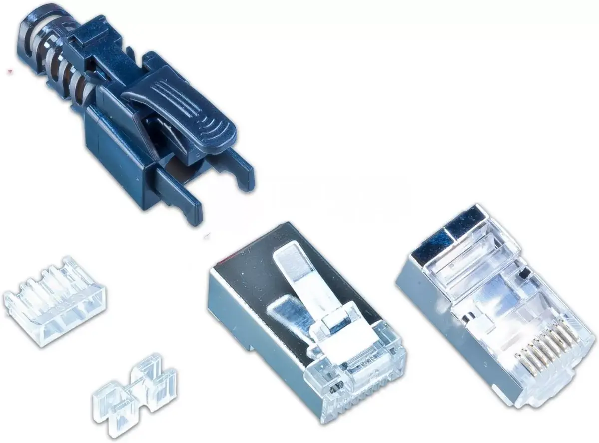 Разъем RJ-45 Wirewin MOD SL KAT6A STP 10 SW Photo 2