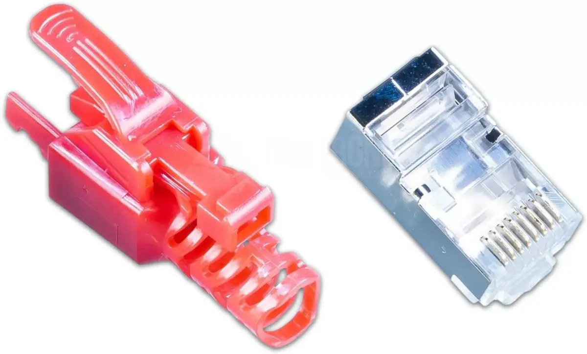 Разъем RJ-45 Wirewin MOD SL KAT6A STP 10 RT Photo 4