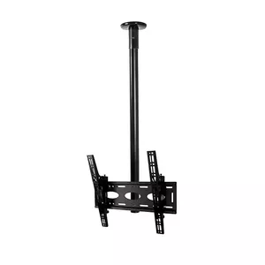 B-Tech BT8424-150/B Universal Flat Screen Ceiling Mount with 1.5m Pole, VESA 600x400, 50kg Capacity