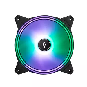 Fan Chieftec NF-1225RGB 12 cm Black