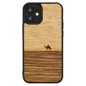 Чехол для iPhone 12 mini Man and Wood — Terra Black