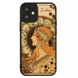 Phone case Man and Wood for iPhone 12 mini — Zodiac series, black