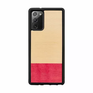 Чехол Man and Wood для Galaxy Note 20 — miss match черный