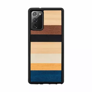 Чехол Man and Wood для Samsung Galaxy Note 20 — черный