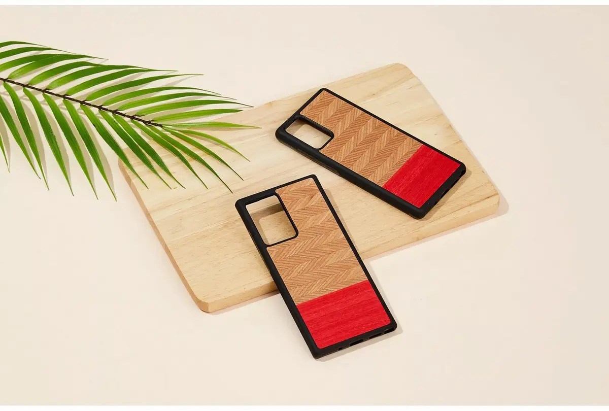 Phone case man and wood Galaxy Note 20 Photo 3