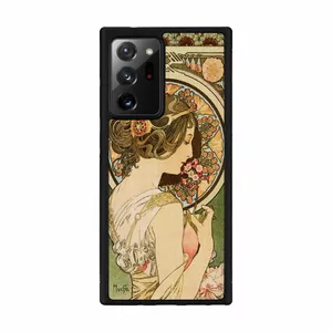 Aizsargmaciņš man and wood priekš Samsung Galaxy Note 20 Ultra — Primrose Black