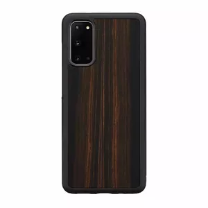 Чехол Man and Wood Galaxy S20 ebony black — защитный футляр для Samsung Galaxy S20
