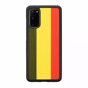Чехол man and wood для Galaxy S20 reggae черный