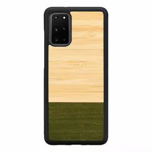 Phone case Man and Wood for Samsung Galaxy S20+ — bamboo, forest black