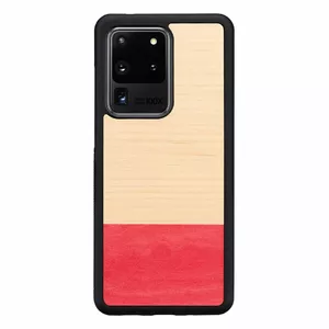 Чехол Man and Wood Galaxy S20 Ultra miss match black — защитный задний чехол для Samsung Galaxy S20 Ultra