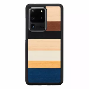 Чехол man and wood для Samsung Galaxy S20 Ultra — чёрный