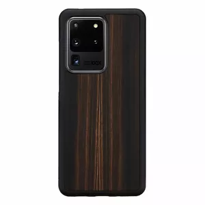 Aizsargvāks man and wood Galaxy S20 Ultra ēbena melns — telefona maciņš
