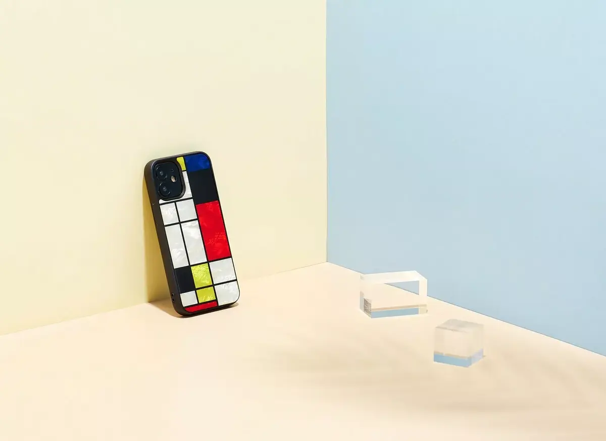 iKins case for iPhone 12 mini — black Mondrian Photo 4