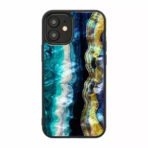 Чехол iKins для Apple iPhone 12 mini — фиолетовый агат