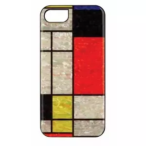 Protective case iKins for Apple iPhone 8/7 Mondrian Black
