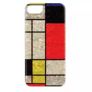 Protective case iKins for Apple iPhone 8 / 7 Mondrian White