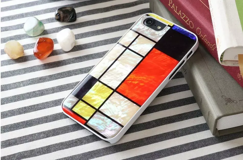 iKins protective case for iPhone 8/7 Mondrian White Photo 3