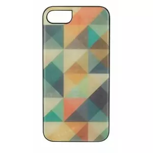 Protective phone case iKins for Apple iPhone 8/7 — mosaic pattern, black