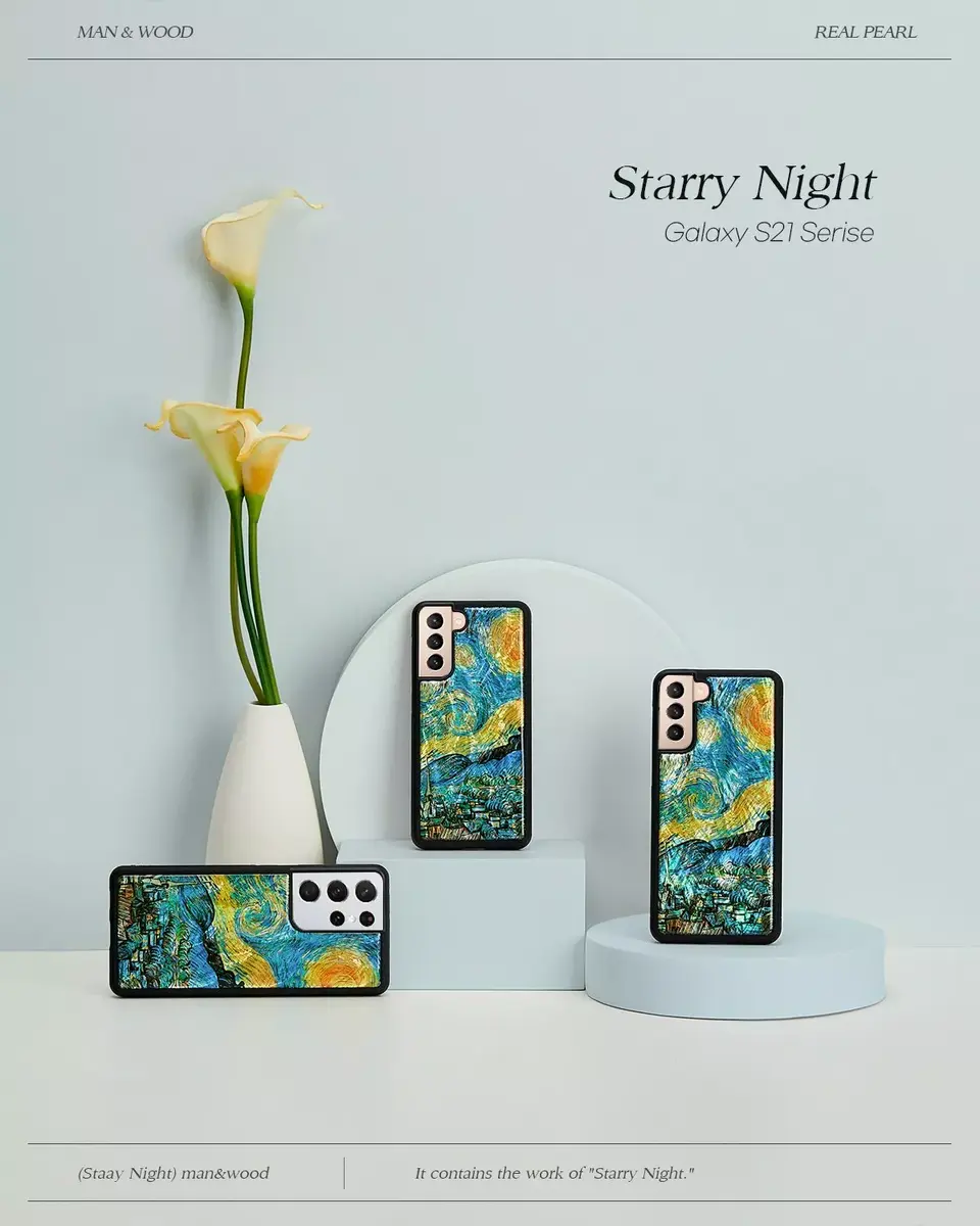 iKins case for Samsung Galaxy S21+ — starry night black Photo 3